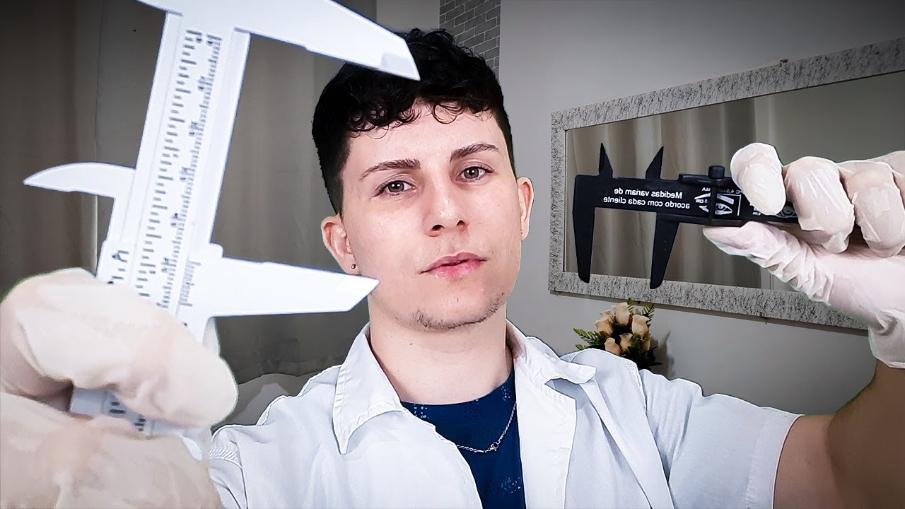 ASMR EXAMINANDO SEU ROSTO! Mapeamento facial detalhado