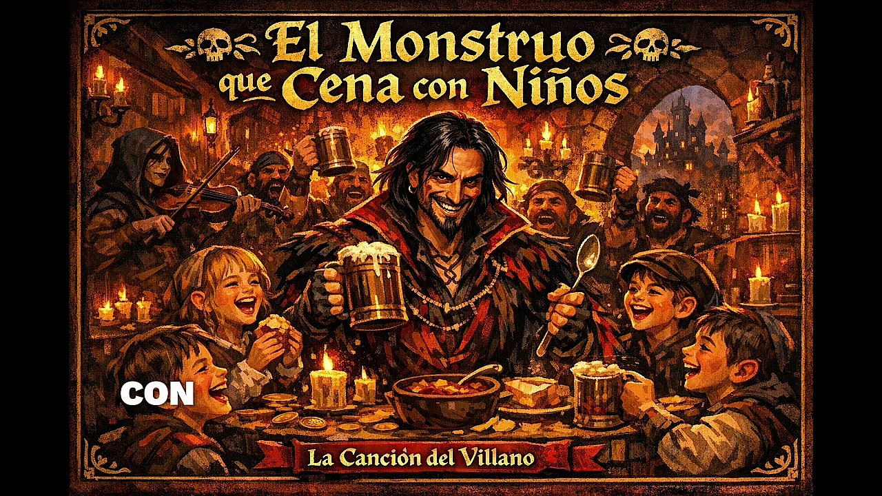 El monstruo que cena con niños | Vista del villano | BunnyTepesGrimm 