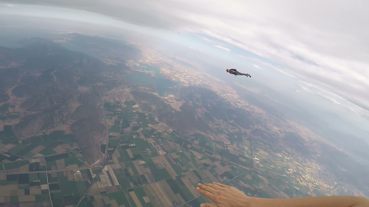 Skydiving - Tracking Training Jump