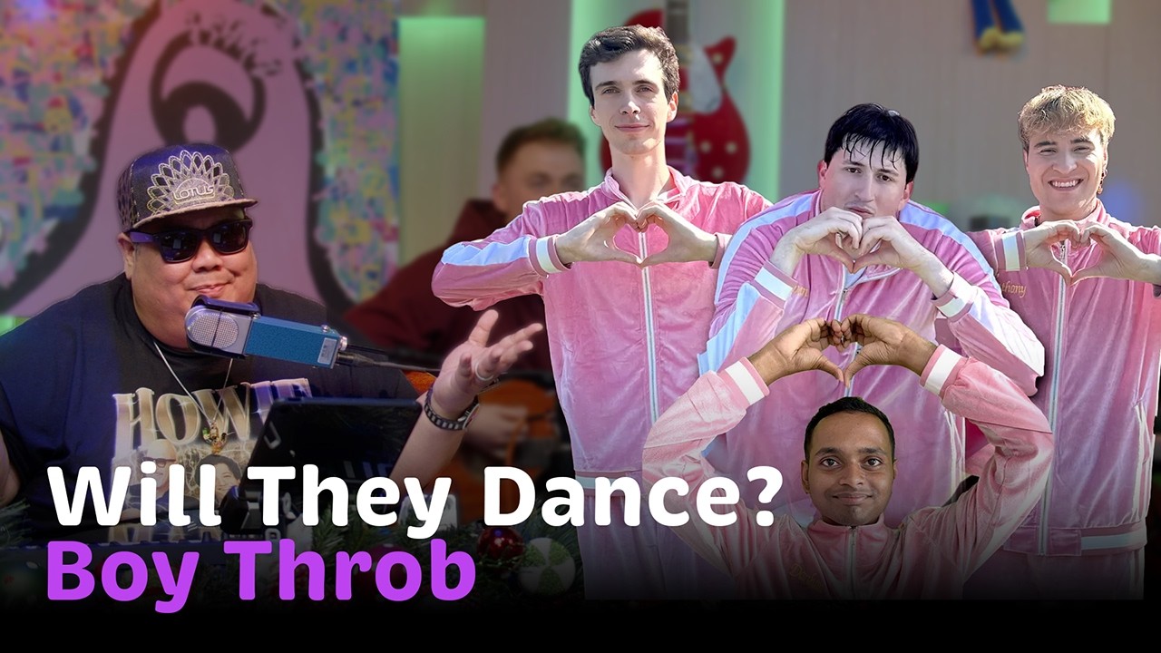 Интернет-сенсация Boy Throb была удивлена ​​выступлением живой группы | Будут ли они танцевать?