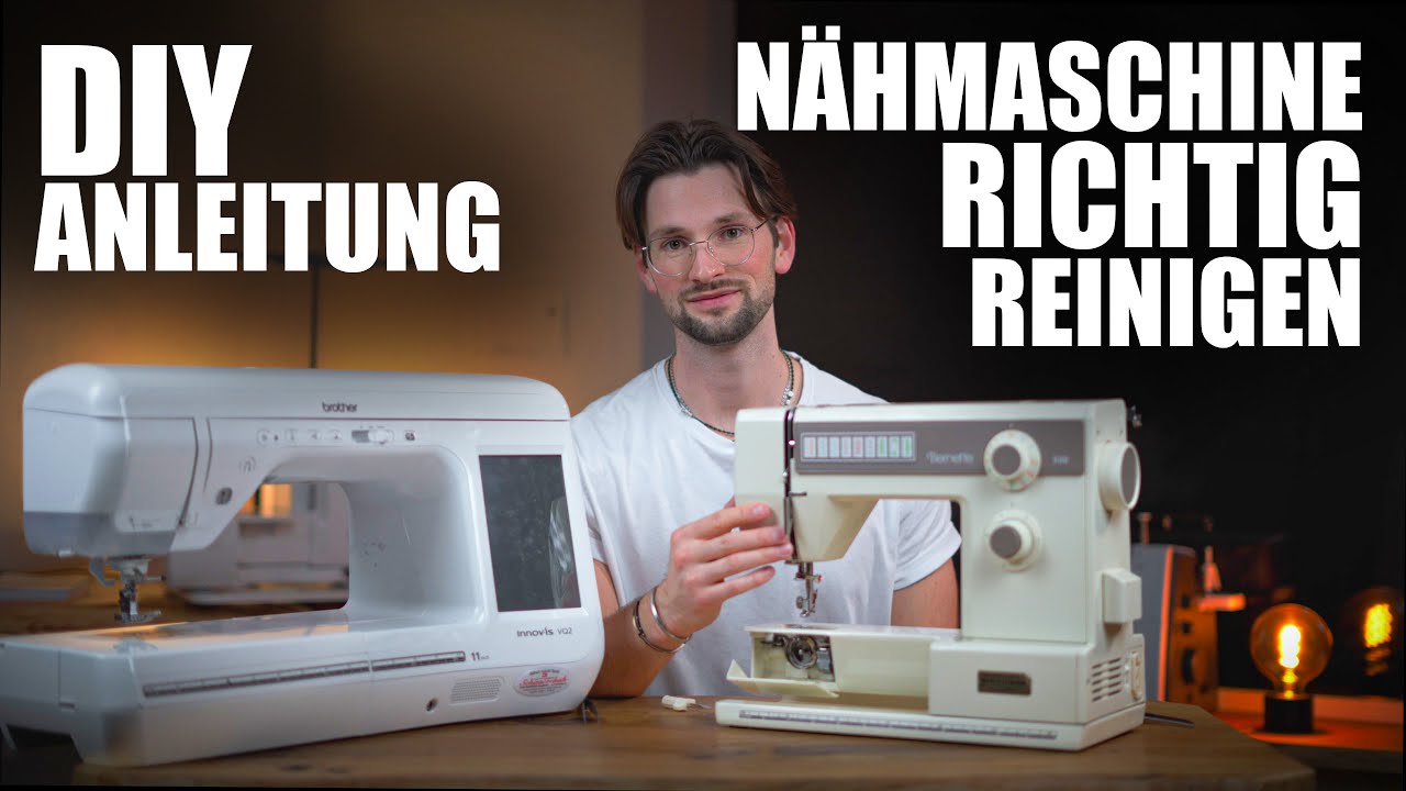 Tipps aus der Nähmaschinenwerkstatt: Nähmaschine reinigen - DIY