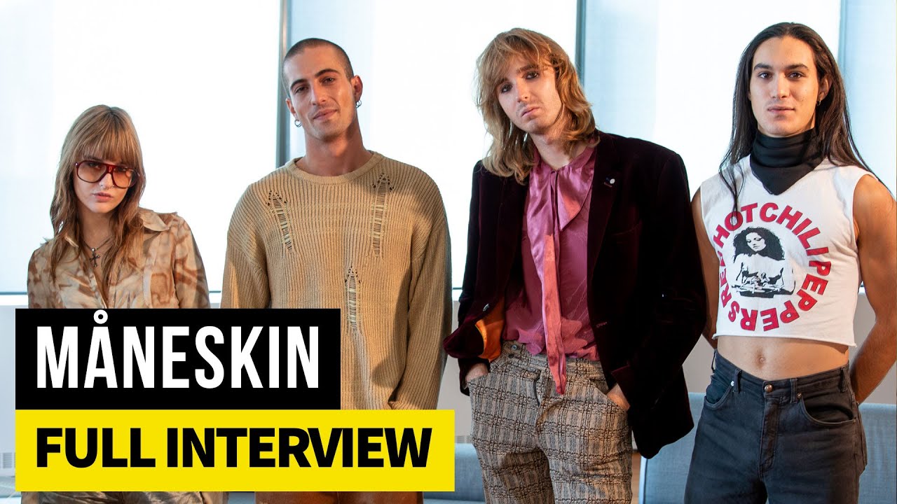 Måneskin open up about not trying to please everyone, trust in their team & the benefits of therapy