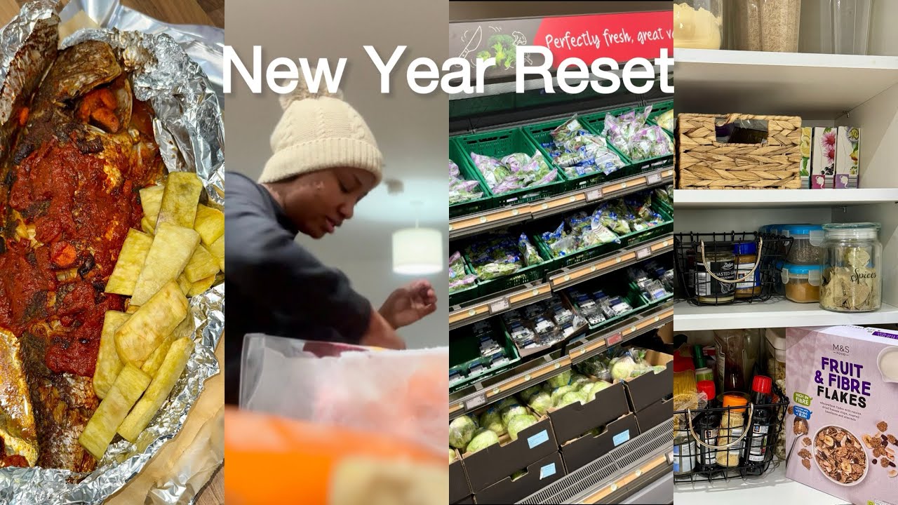 VLOG : New year reset l Grocery haul | cook and clean with me | Days in my life 2025
