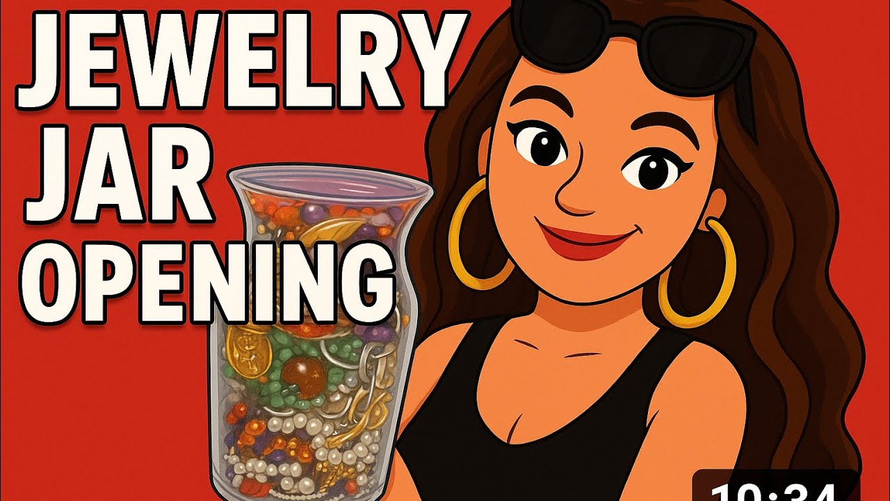 I’m back!!! Jewelry jar opening and you don’t want to miss the insane treasures I found! #jewelry 