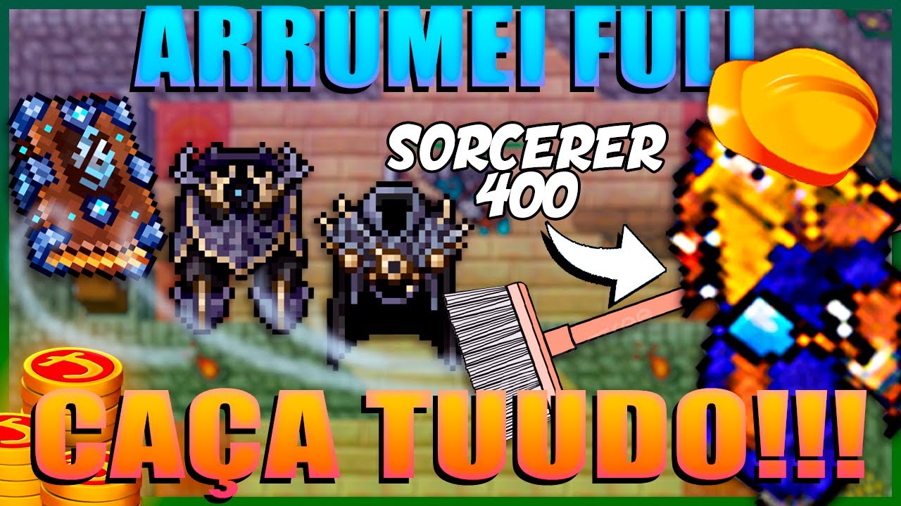 REFORMEI UM MS LVL 400 P/ CAÇAR TUDO NO TIBIA