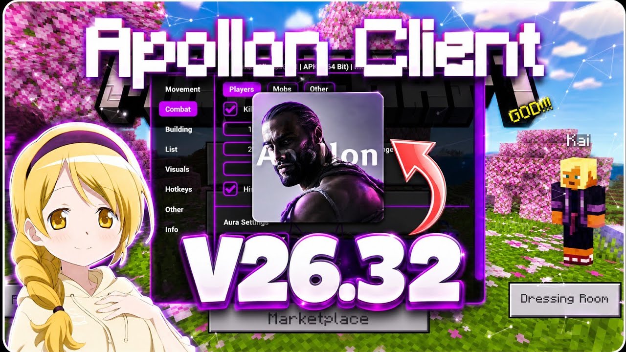 ⚡ Apollon Client 1.26.32+ (32/64 Bit) | Apollon Client for MCPE 26.32 🎯 | (Must Try!)