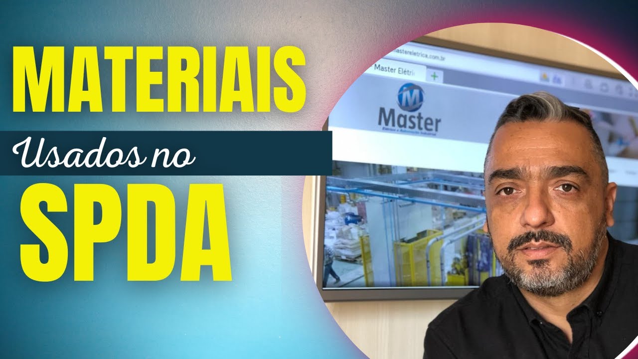 Materiais utilizados na Instalação do SPDA - (Pára-Raios)