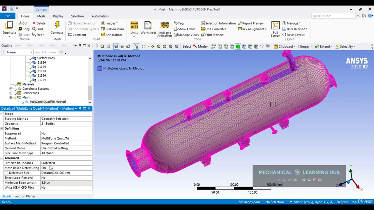 #6_ Ansys Mesh Quality and Advance Topics 2
