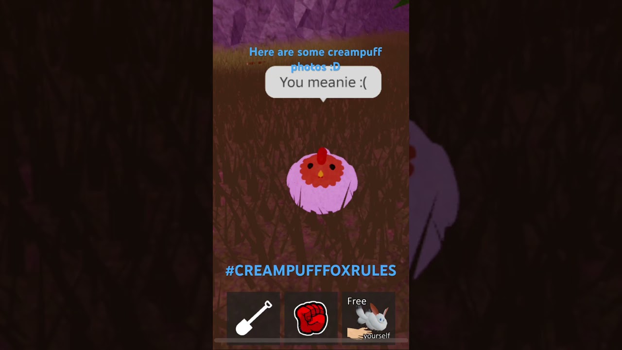 Game name: Creampuff fox study roleplay on roblox #creampuff fox