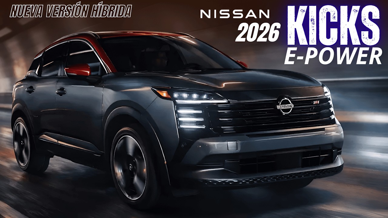 Nueva NISSAN KICKS E-POWER - Híbrida, Más potente,TRACCIÓN TOTAL y  grandes MEJORAS.