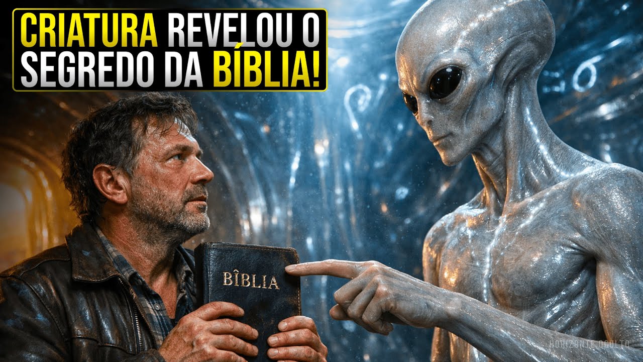 ESSE HOMEM ENCONTROU UM EXTRATERRESTRE QUE REVELOU A VERDADE OCULTA DA BÍBLIA! – RELATOS DE TERROR