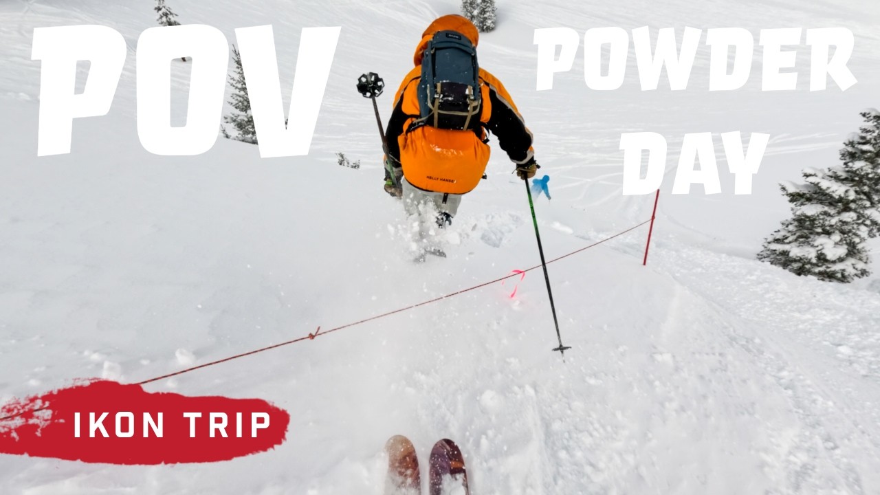 POV of My Best Powder Day at A Basin Colorado 2025