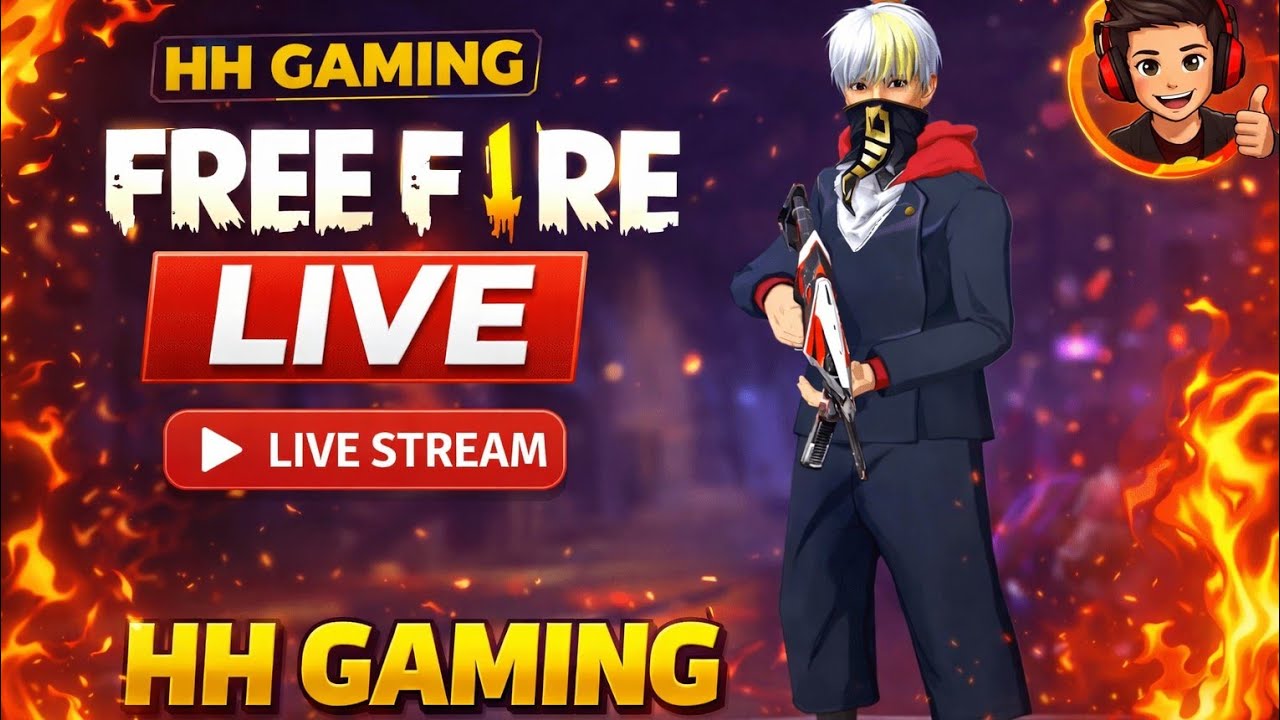hh gaming  live for free fire