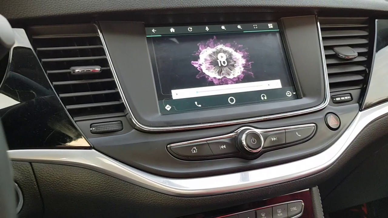 Astra k video oynatma android auto ile