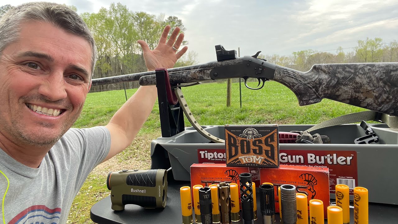 Модели стрельбы по индейке с TSS SHOT!! Stevens M301 20 калибра!! 5 чоков и 20 патронов!!