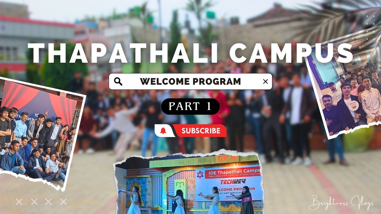 Thapathali Campus Welcome Program | Unforgettable Moments with BEI and BCT 2nd Years | Part 1 | IOE