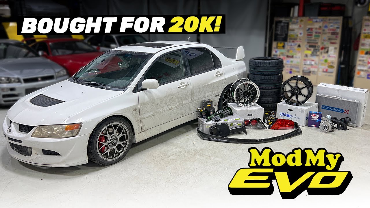Быстрая и простая сборка Mitsubishi EVO 8 — Часть 1