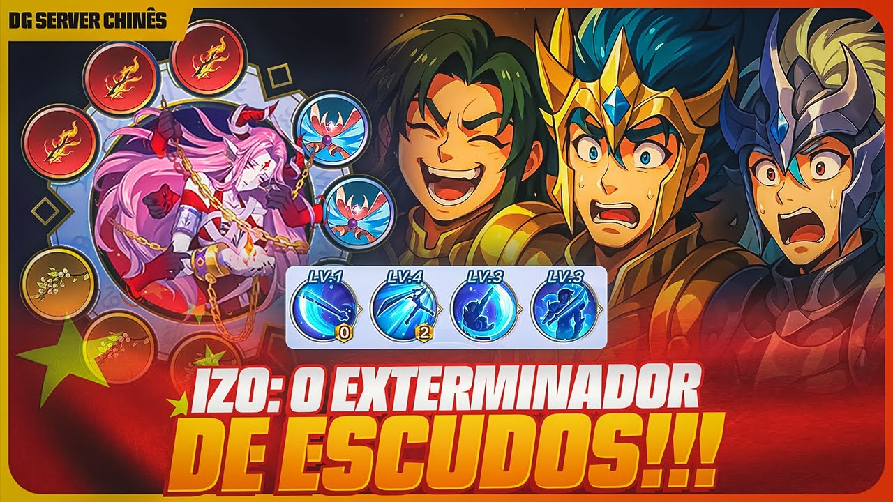 ♑🥊 META DE ESCUDOS? DEIXA COMIGO! DESEMPENHO IZO DE CAPRICÓRNIO 1433 NO PVP CHINÊS! 🥊♑