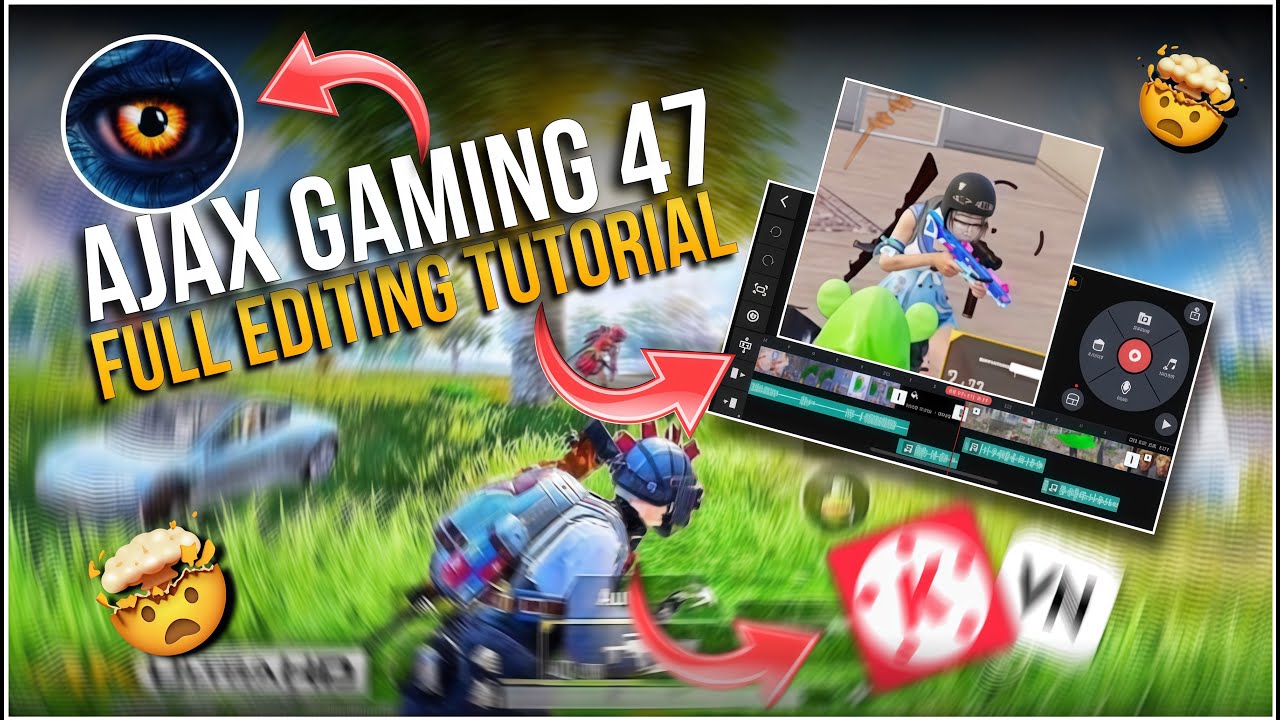 Ajax Gaming Jaisa Video Kaise Banaye 🔥 | Part-2 |  @Ajax Gaming Ki Tarah video kaise banaye 🤯