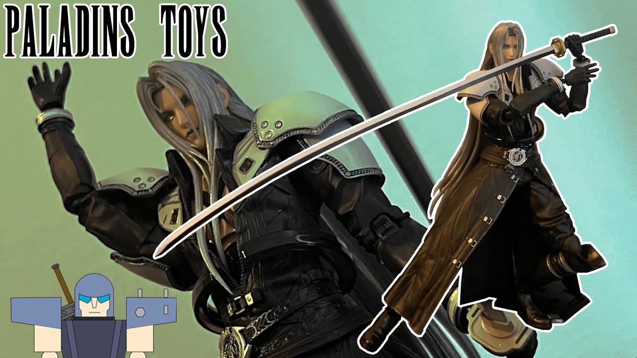 Final Fantasy VII Remake Play Arts Kai Sephiroth Review | Paladin's Toys