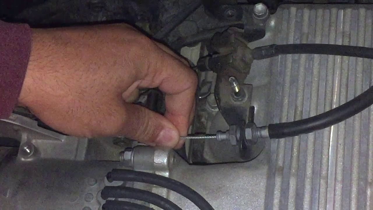 Transmission Delayed shifting, adjust the Throttle Cable.