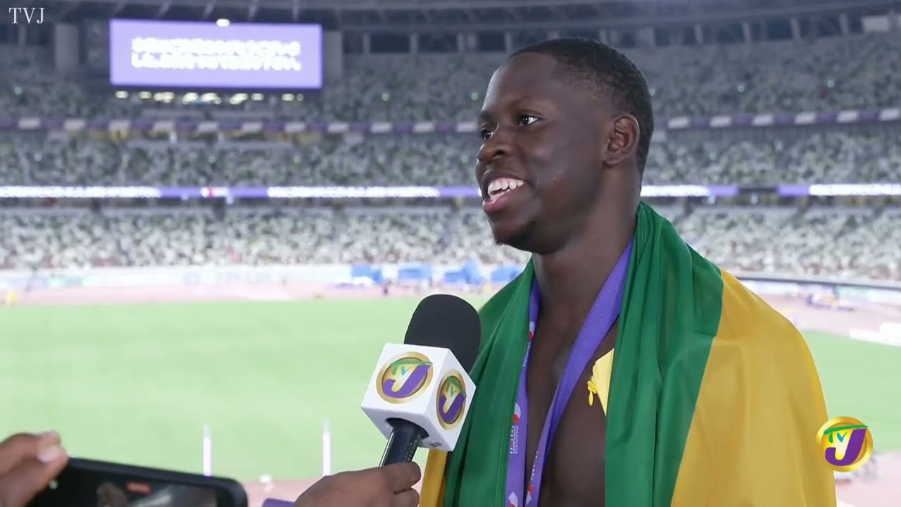 Oblique Seville is World 100M Champion in JA 1-2 | TVJ Tokyo2025