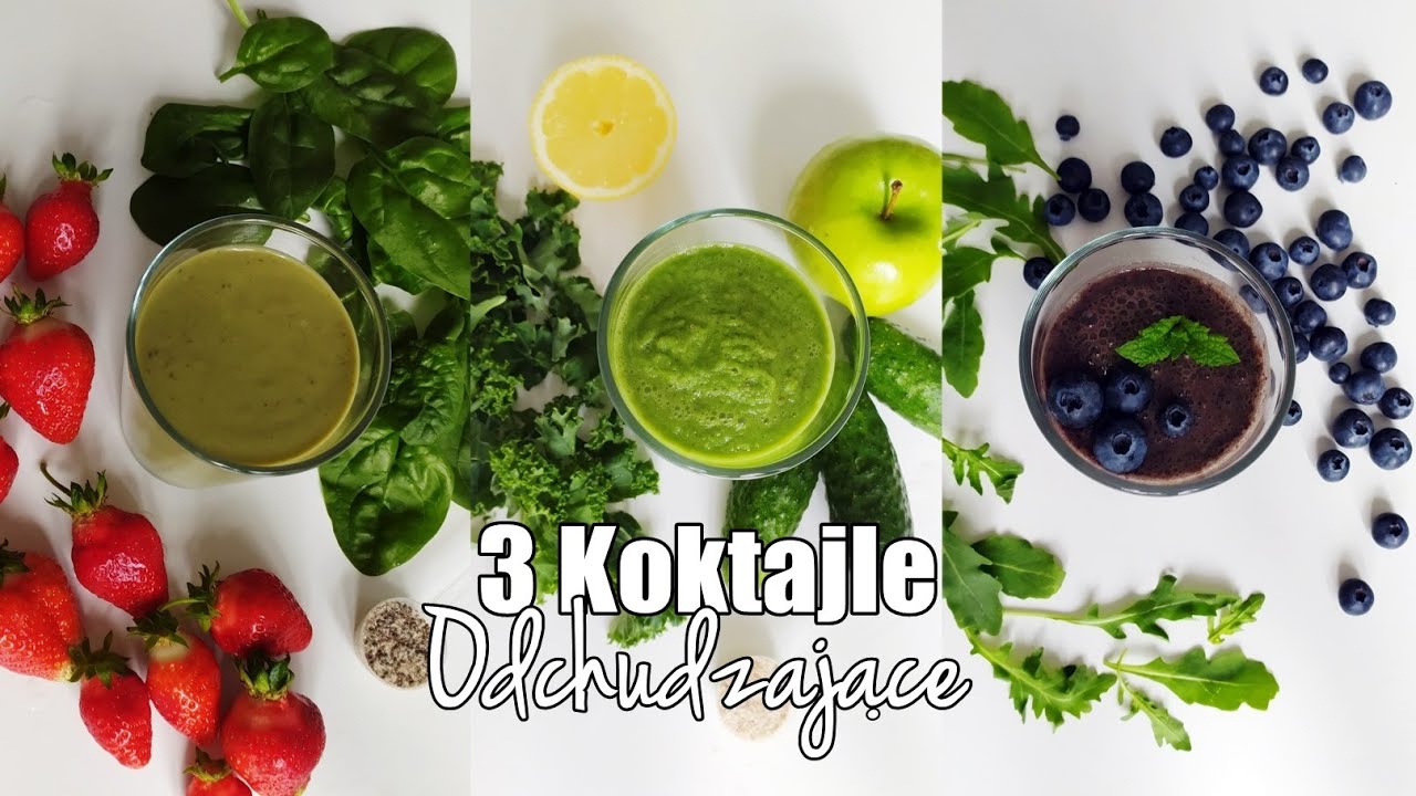 3 koktajle Odchudzające | Szybkie i zdrowe | Ispagul S