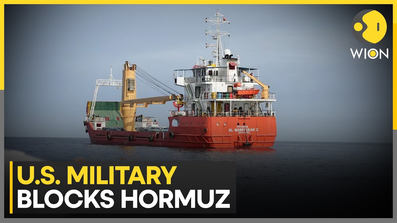 US-Iran Ceasefire: US Blockade Halts All Ship Traffic to Iranian Ports | WION