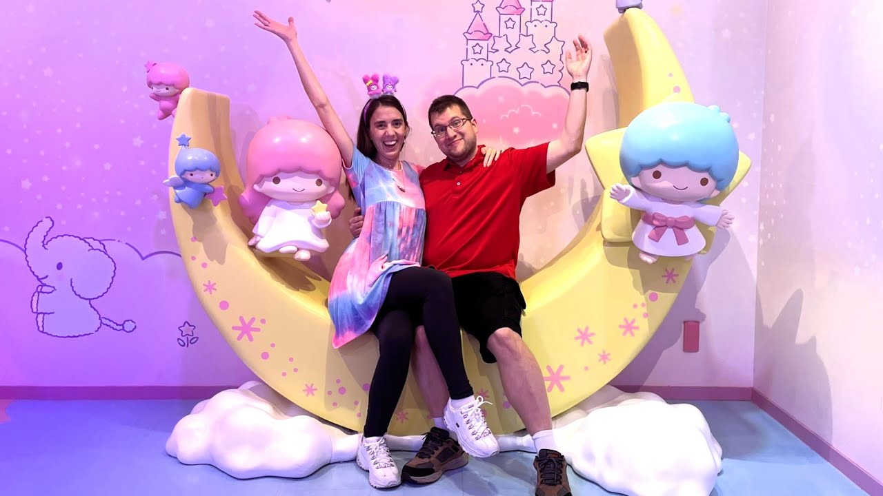 JAPAN! FFIX Cafe, Ghibli Museum, Sanrio Puroland, Tama City (Music Vlog)