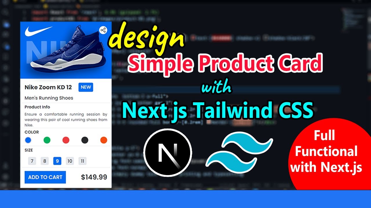 Product Card Design Next.js and Tailwind 004 | UI UX Design