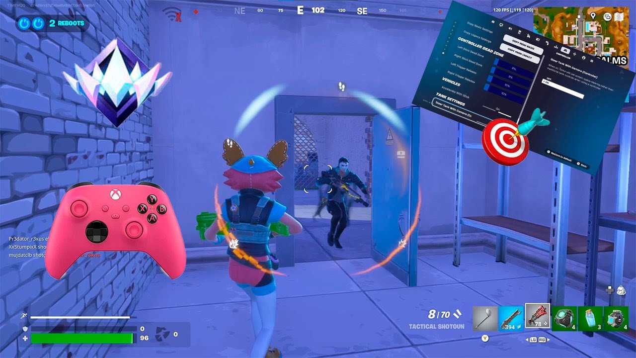 🏆*NEW* BEST Controller Settings For Fortnite Reload 