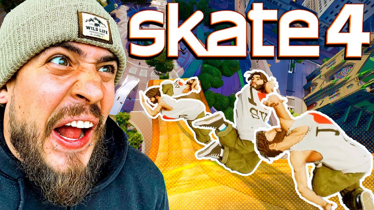 como VOAR no SKATE 4 (todos os BUGS ENGRAÇADOS kkkkkkkkk)