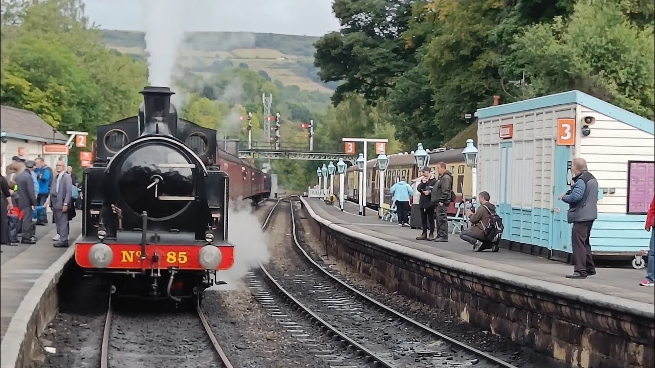 NYMR Steam Gala 2022 - Grosmont Train Station