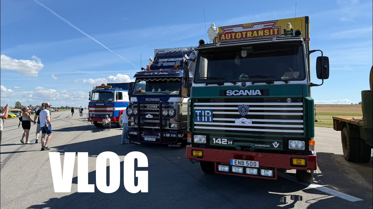 VLOG - My trip to the truck show Sundets Pärla 2025