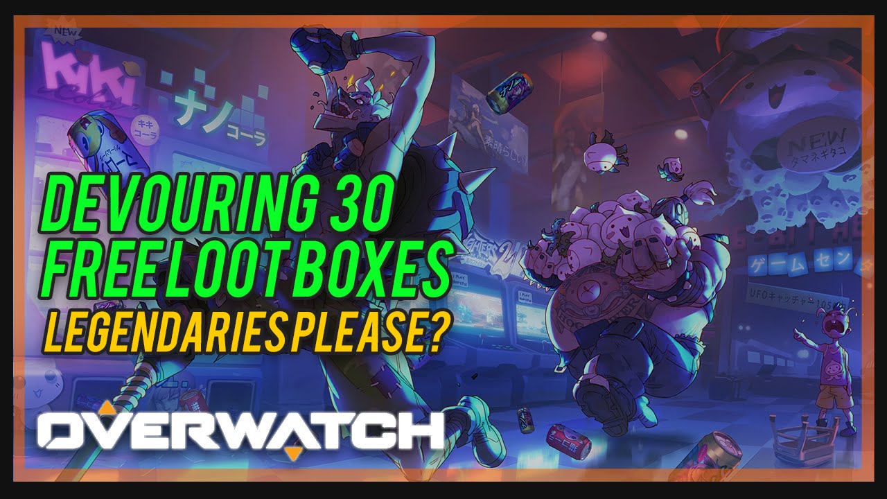 Overwatch | Opening 30 FREE Loot Boxes