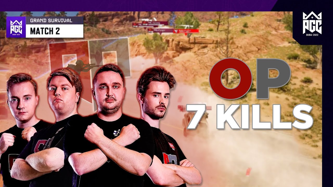 PUBG PGC 2022 &bull; Grand Survival - OVERPEEKERS 7 KILLS