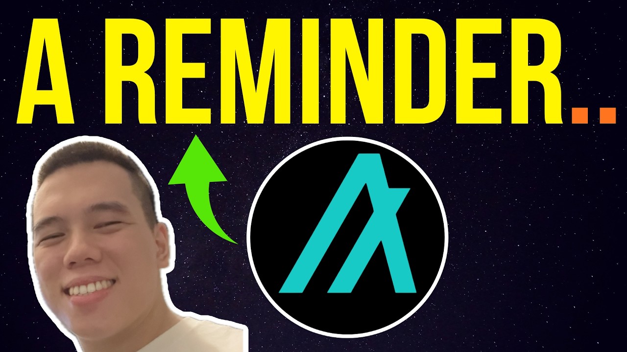 There's Been a Reminder.. Here's My Perspective on the Recent Algorand ALGO News and Update
