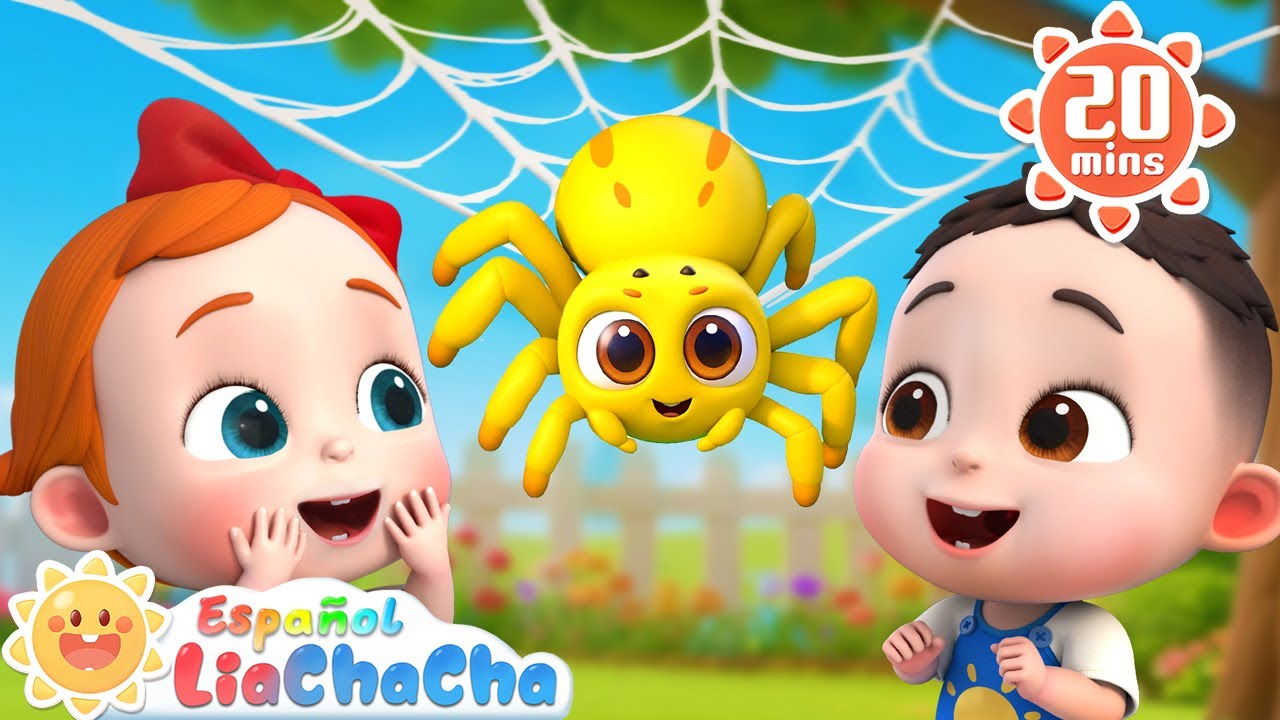 La Pequeñita Araña | Itsy Bitsy Spider | LiaChaCha en Español - Canciones Infantiles
