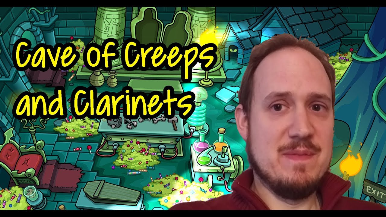 Club Penguin Music #5 - Halloween 2010 (Cave of Creeps and Clarinets)