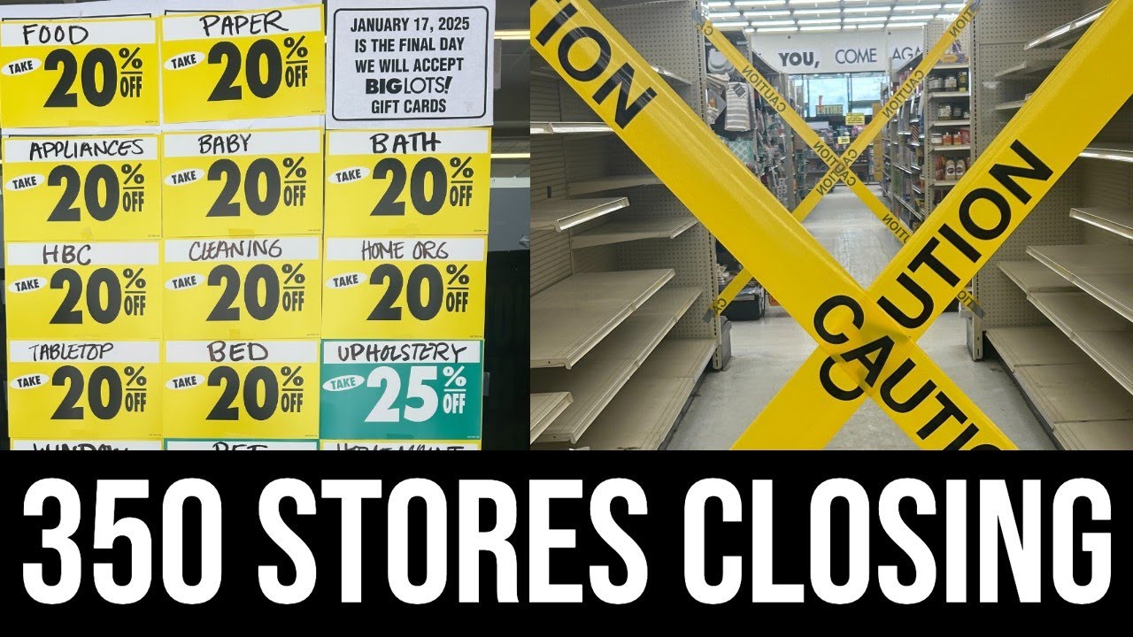 BIG LOTS! STORE CLOSURES 2025: DON'T OVER PAY!