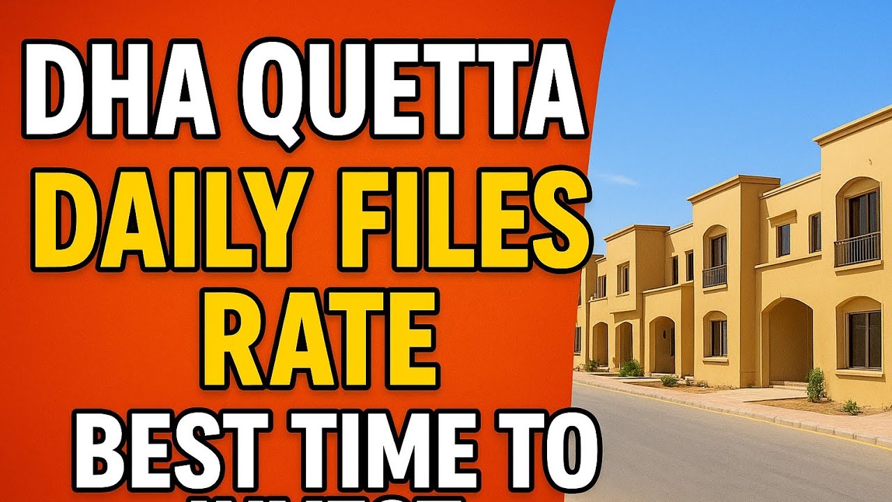    DHA Quetta Daily Files Rate | Best Time to Invest? Full Market Update Today -12 December 2025