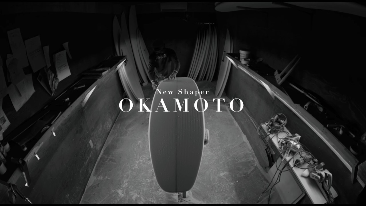 ZBURHサーフボード「OKAMOTOシェイプ」5モデルをプロ3名が試乗したフリーサイン動画｜小林直海・岩淵優太・川上聖斗