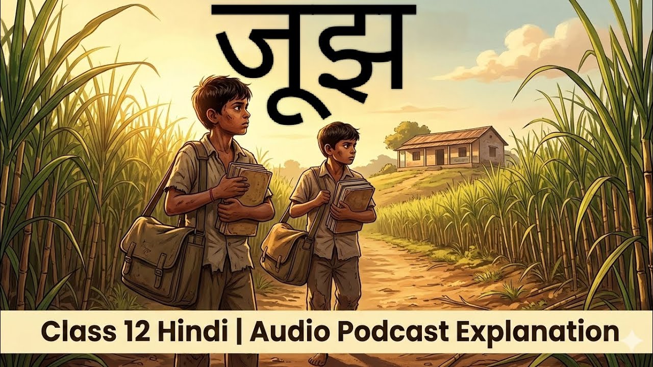 जूझ ||Jujh || Class 12 Hindi Vitaan | Audio Podcast || CBSE/State Board Exams||