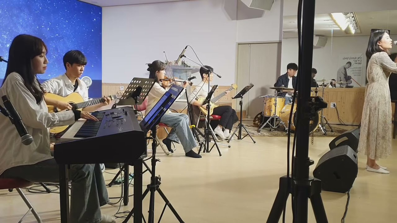 이하이-한숨 작은음악회 연주