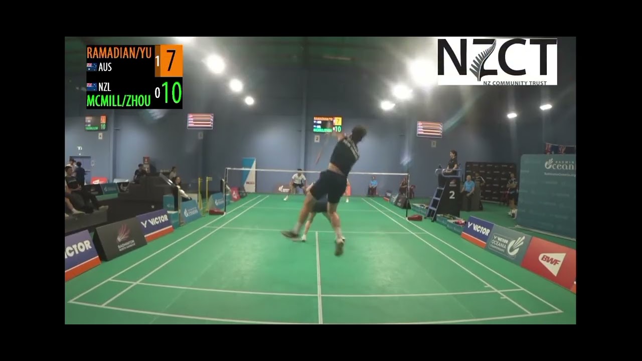 2026 Oceania Individuals R32 Andika RAMADIANSYAH & Angela Yu (13) Vs Dan McMillan & Camellia Zhou 