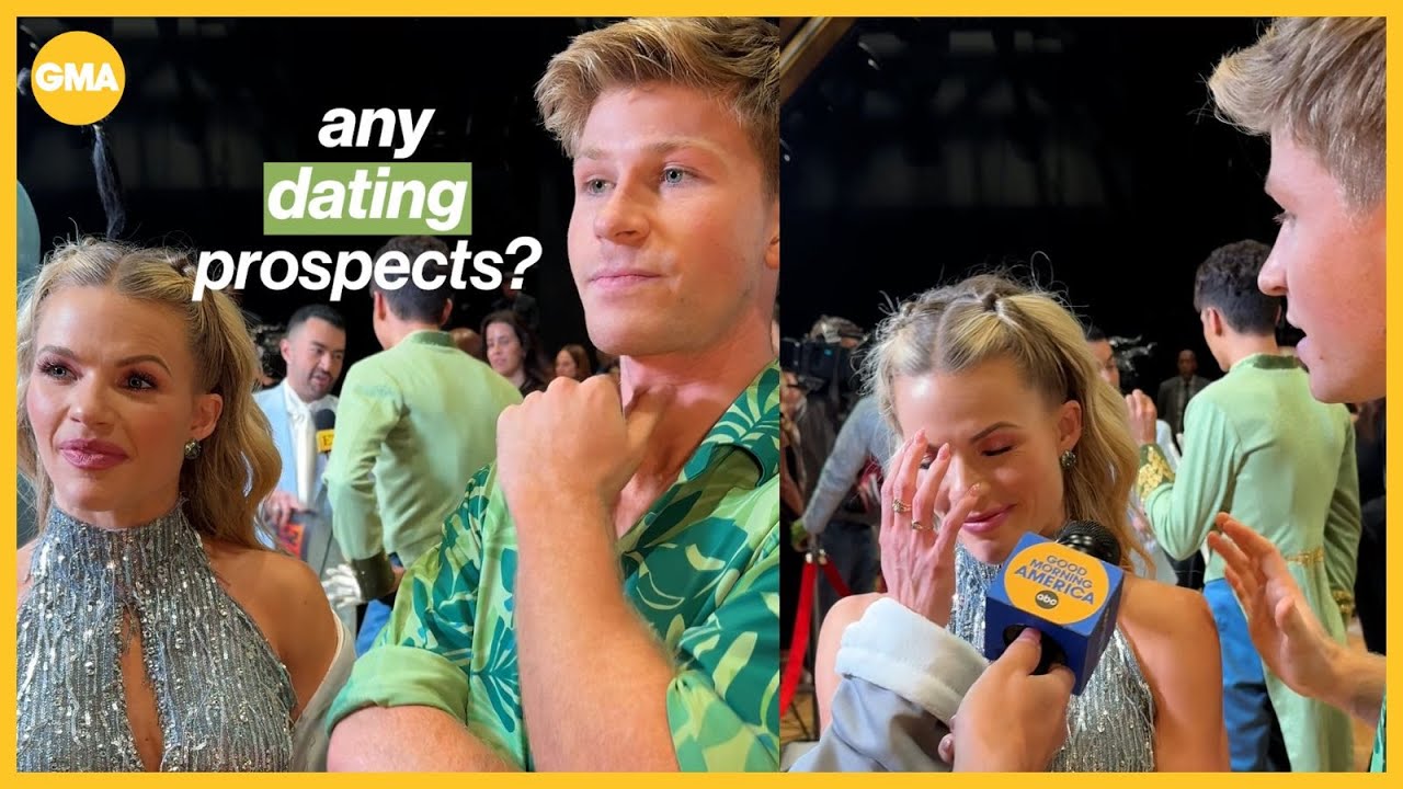 Witney Carson is closing Robert Irwin's DMs until 'Dancing with the Stars' is over