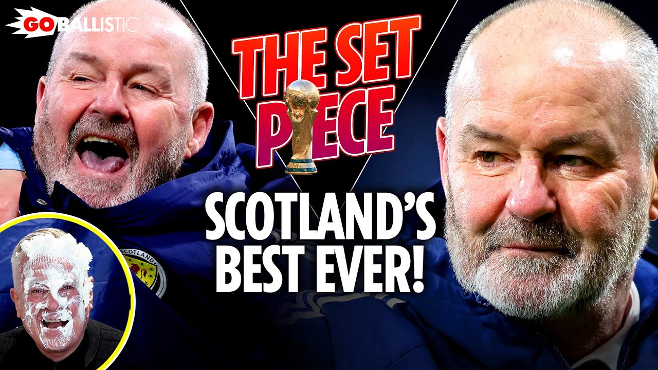 Why Steve Clarke is now Scotland's greatest EVER manager + Bill gets a custard pie! | The Set Piece