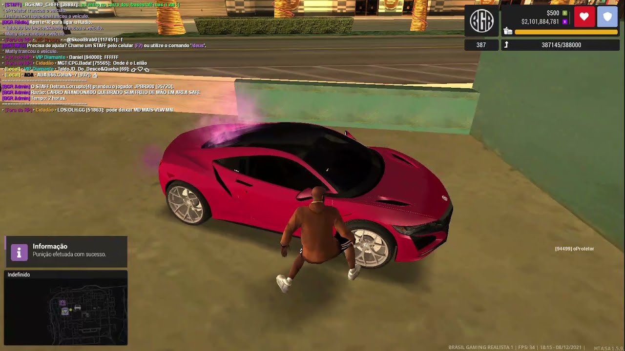 GTA MTA RP - Banindo veículos abandonados & Mecânico desastrado (kkkkkkk)