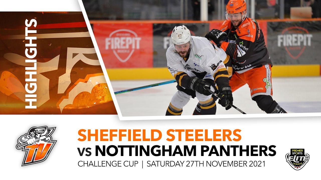 Sheffield Steelers v Nottingham Panthers - EIHL - 29th November 2021