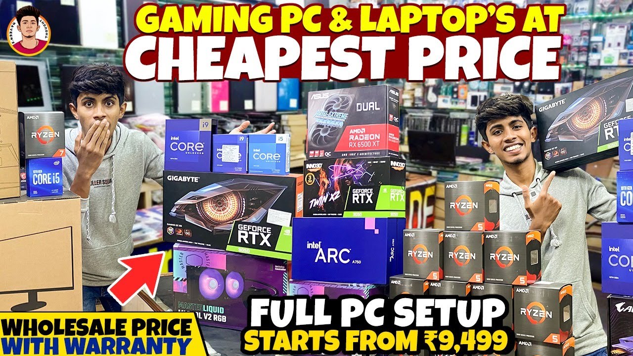 Gaming Pc & Laptop’s at Cheapest Price | Full PC Setup starts ₹9499 | Naveen’s Thought